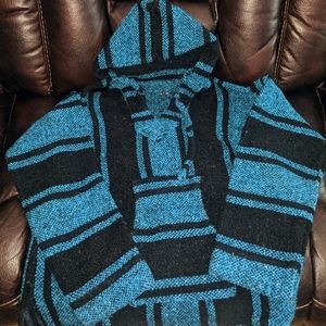 2$/60 Vintage Baja Style Hoodie